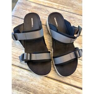 Merrell Alpine Cush Platform Sandals  Womens Strappy Slides Summer Gorpcor